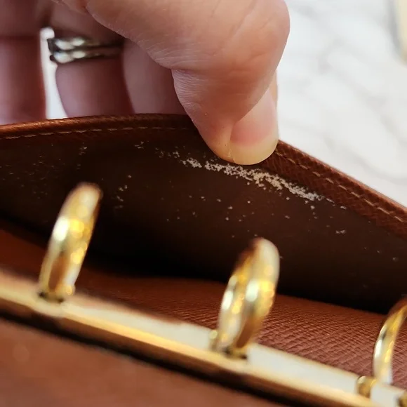 Authentic LOUIS VUITTON Vintage Monogram PM Agenda - Picture 9 of 10